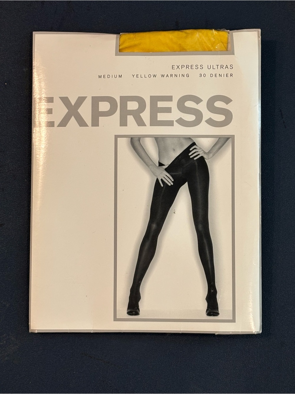 Express Ultras Opaque Black Tights
